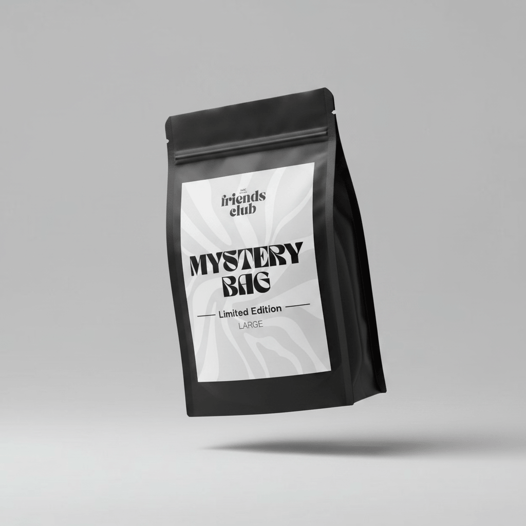 FriendsClub Mystery Bag Large – große Überraschungsbox mit Blüten, Vapes und Zubehör