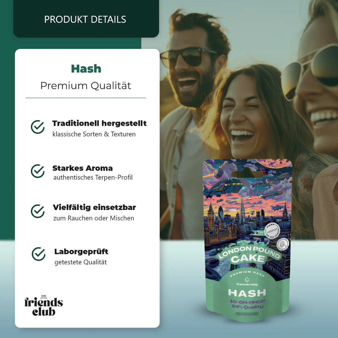 10-OH-P Hash London Pound Cake 94%-Smagro GmbH