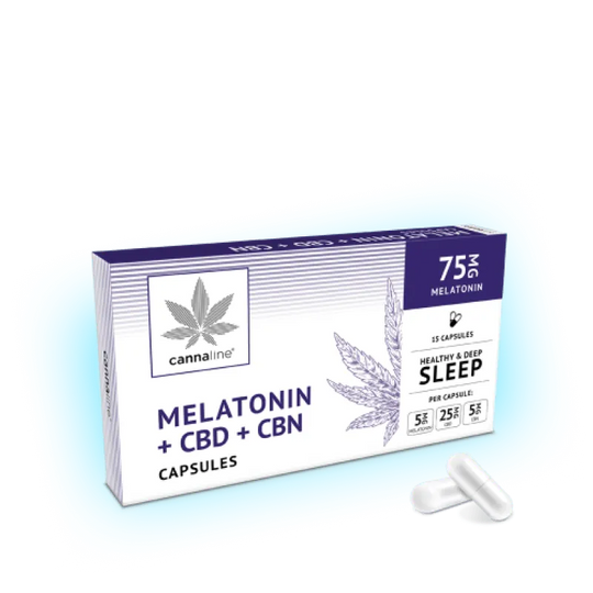 Cannaline Sleep Melatonin + CBD + CBN Kapseln-HHCFriends
