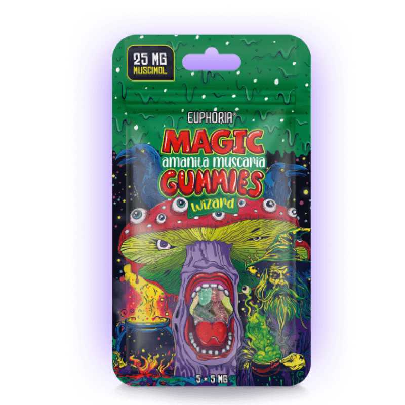 Euphoria Magic Amanita Muscaria Gummies - Wizard