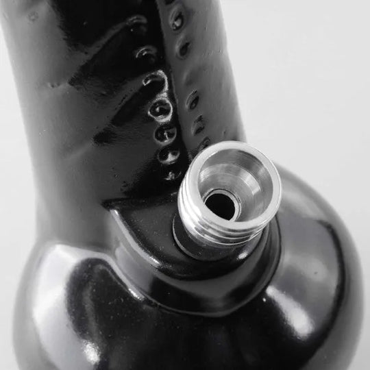 Penis Bong aus Keramik schwarz