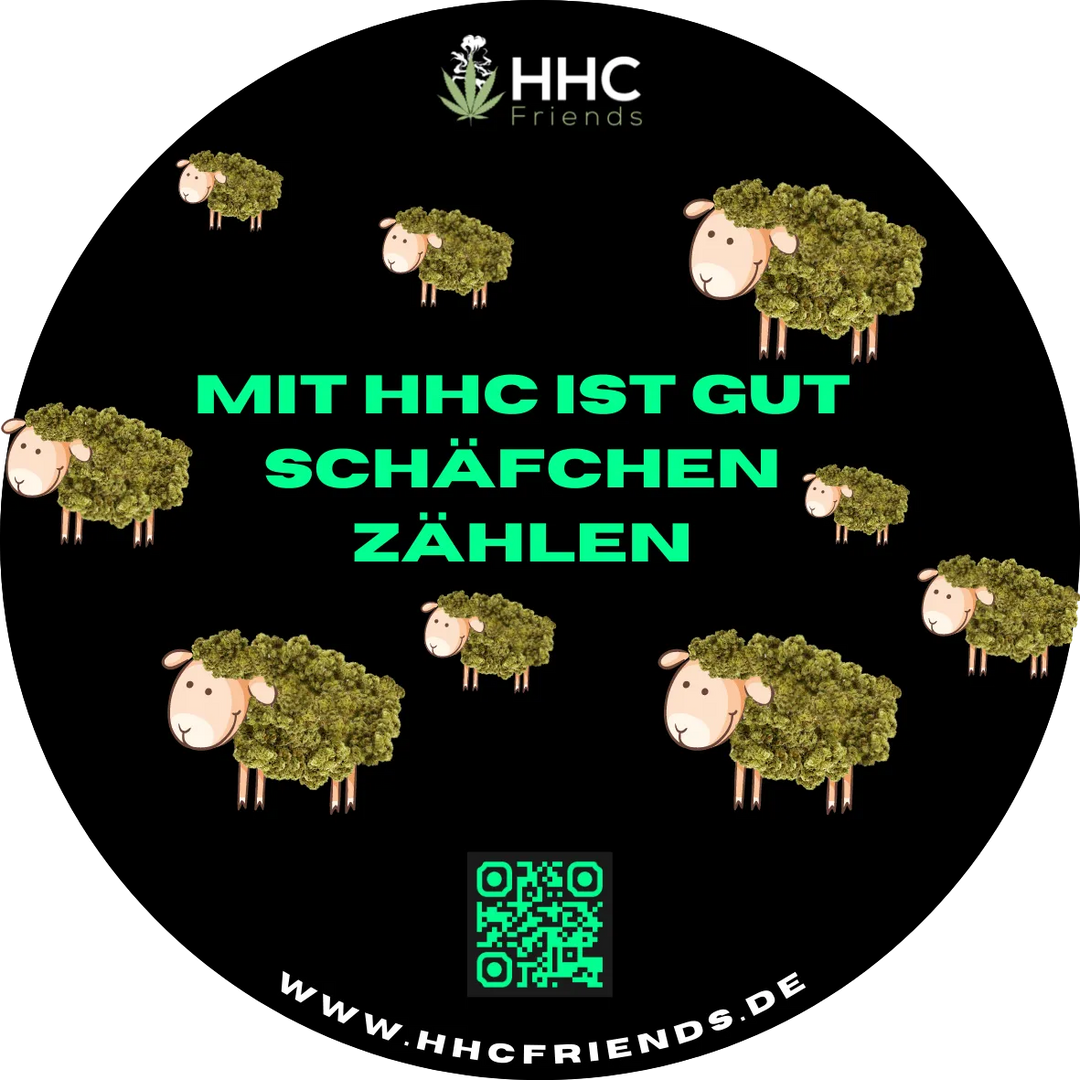 Aufkleber "Schäfchen zählen"-HHCFriends