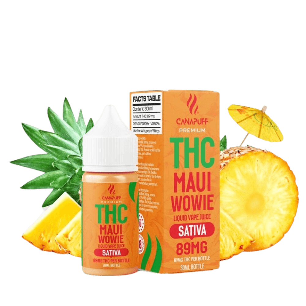 THC Liquid Maui Wowie 89mg 30ml