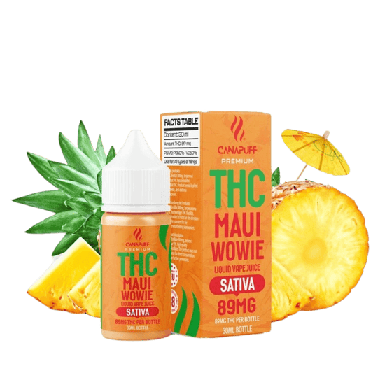 THC Liquid Maui Wowie 89mg 30ml