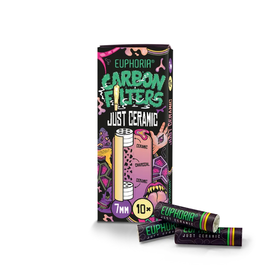 Euphoria Ceramic Kohle Filters 10 Stück-HHCFriends