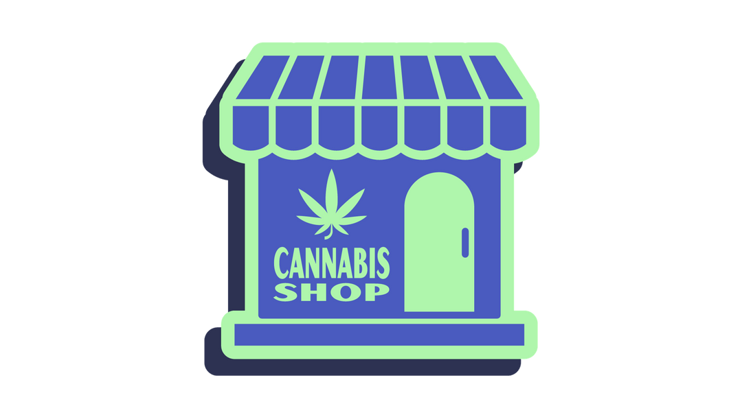 Auswahl an Cannabis Produkten HHC