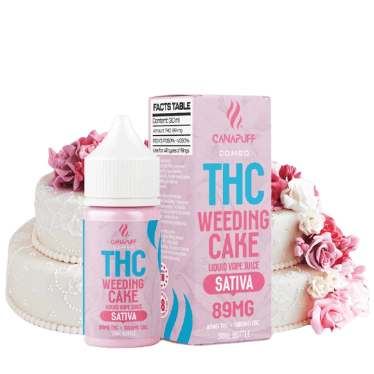 THC Liquid Weeding Cake 89mg THC/1000mg CBC 30ml